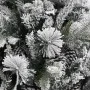 Christmas tree with flocked snow and pine cones PVC and PE 225 cm by vidaXL, Christmas trees - Ref: Foro24-340532, Price: 189...