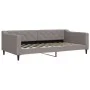 Trundle sofa bed with drawers taupe gray fabric 100x200 cm by vidaXL, Beds and slatted bases - Ref: Foro24-3197470, Price: 30...