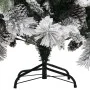 Christmas tree with flocked snow and pine cones PVC and PE 225 cm by vidaXL, Christmas trees - Ref: Foro24-340532, Price: 189...