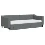 Trundle sofa bed with drawers dark gray fabric 80x200 cm by vidaXL, Beds and slatted bases - Ref: Foro24-3197476, Price: 454,...