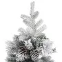 Christmas tree with flocked snow and pine cones PVC and PE 225 cm by vidaXL, Christmas trees - Ref: Foro24-340532, Price: 189...