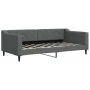 Trundle sofa bed with drawers dark gray fabric 90x190 cm by vidaXL, Beds and slatted bases - Ref: Foro24-3197473, Price: 286,...