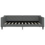 Sofá cama nido con cajones tela gris oscuro 90x190 cm de vidaXL, Camas y somieres - Ref: Foro24-3197473, Precio: 295,24 €, De...