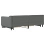 Sofá cama nido con cajones tela gris oscuro 90x190 cm de vidaXL, Camas y somieres - Ref: Foro24-3197473, Precio: 295,24 €, De...