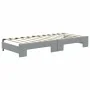Trundle sofa bed with drawers light gray fabric 80x200 cm by vidaXL, Beds and slatted bases - Ref: Foro24-3197475, Price: 459...