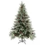 Christmas tree with green and white pine cones PVC and PE 150 cm by vidaXL, Christmas trees - Ref: Foro24-340534, Price: 95,5...