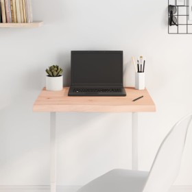 Untreated solid oak wood table top 60x40x(2-4) cm by vidaXL, Table tops - Ref: Foro24-3156282, Price: 54,18 €, Discount: %
