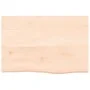 Untreated solid oak wood table top 60x40x(2-4) cm by vidaXL, Table tops - Ref: Foro24-3156282, Price: 53,19 €, Discount: %