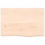Tablero de mesa madera maciza roble sin tratar 60x40x(2-6) cm de vidaXL, Tableros para mesas - Ref: Foro24-3156283, Precio: 6...