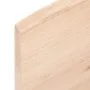 Tischplatte aus unbehandeltem massivem Eichenholz, 80 x 40 x 2 cm von vidaXL, Tischplatten - Ref: Foro24-3156290, Preis: 49,8...