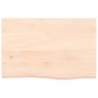 Solid untreated oak wood table top 60x40x2 cm by vidaXL, Table tops - Ref: Foro24-3156281, Price: 36,07 €, Discount: %