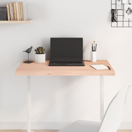 Tablero de mesa madera maciza roble sin tratar 80x60x(2-4) cm by vidaXL, Table tops - Ref: Foro24-3156297, Price: 70,85 €, Di...