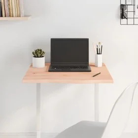 Untreated solid oak wood table top 60x60x2 cm by vidaXL, Table tops - Ref: Foro24-3156287, Price: 50,76 €, Discount: %