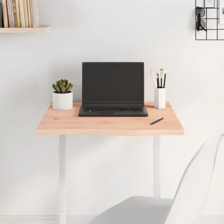 Untreated solid oak wood table top 60x60x2 cm by vidaXL, Table tops - Ref: Foro24-3156287, Price: 50,76 €, Discount: %