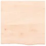 Tischplatte aus unbehandeltem massivem Eichenholz, 60 x 60 x 2 cm von vidaXL, Tischplatten - Ref: Foro24-3156287, Preis: 50,7...