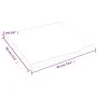 Tischplatte aus unbehandeltem massivem Eichenholz, 60 x 60 x 2 cm von vidaXL, Tischplatten - Ref: Foro24-3156287, Preis: 50,7...