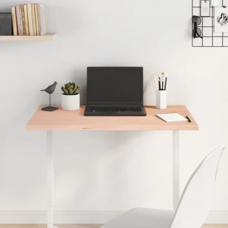 Untreated solid oak wood table top 80x60x2 cm by vidaXL, Table tops - Ref: Foro24-3156296, Price: 63,09 €, Discount: %