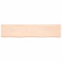Solid untreated oak wood table top 180x40x(2-6) cm by vidaXL, Table tops - Ref: Foro24-3156327, Price: 107,96 €, Discount: %
