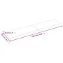 Massivholz Eichenholz unbehandelter Tischplatte 180x40x(2-6) cm von vidaXL, Tischplatten - Ref: Foro24-3156327, Preis: 106,25...