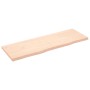 Solid untreated oak wood table top 180x60x(2-6) cm by vidaXL, Table tops - Ref: Foro24-3156331, Price: 143,53 €, Discount: %