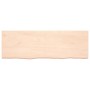 Solid untreated oak wood table top 180x60x(2-6) cm by vidaXL, Table tops - Ref: Foro24-3156331, Price: 143,53 €, Discount: %