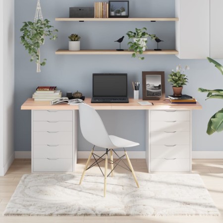 Untreated solid oak wood table top 180x60x(2-4) cm by vidaXL, Table tops - Ref: Foro24-3156330, Price: 123,34 €, Discount: %