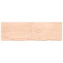 Untreated solid oak wood table top 200x60x(2-6) cm by vidaXL, Table tops - Ref: Foro24-3156337, Price: 157,31 €, Discount: %