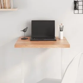 Light brown treated oak wood table top 60x40x(2-4) cm by vidaXL, Table tops - Ref: Foro24-3156345, Price: 63,44 €, Discount: %