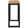 Mesa consola madera maciza de mango rugosa 110x35x76 cm de vidaXL, Mesas auxiliares - Ref: Foro24-353909, Precio: 174,59 €, D...