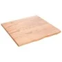 Behandelte Eichenholz Tischplatte in hellbraun 60x60x2 cm von vidaXL, Tischplatten - Ref: Foro24-3156350, Preis: 56,04 €, Rab...