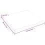 Behandelte Eichenholz Tischplatte in hellbraun 60x60x2 cm von vidaXL, Tischplatten - Ref: Foro24-3156350, Preis: 56,04 €, Rab...