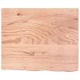 Light brown treated oak wood table top 60x50x(2-6) cm by vidaXL, Table tops - Ref: Foro24-3156349, Price: 83,82 €, Discount: %