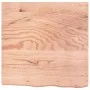 Tablero mesa madera roble tratada marrón claro 60x60x(2-6) cm by vidaXL, Table tops - Ref: Foro24-3156352, Price: 67,57 €, Di...