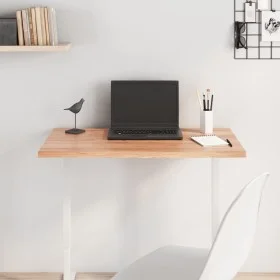 Light brown treated oak wood table top 80x50x2 cm by vidaXL, Table tops - Ref: Foro24-3156356, Price: 66,55 €, Discount: %