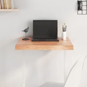 Oak wood table board treated in light brown, 60x40x(2-6) cm by vidaXL, Table tops - Ref: Foro24-3156346, Price: 76,99 €, Disc...