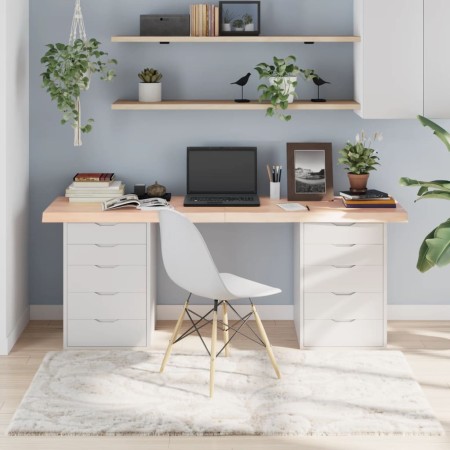 Untreated solid oak wood table top 180x50x(2-6) cm by vidaXL, Table tops - Ref: Foro24-3156329, Price: 127,10 €, Discount: %