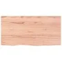 Light brown treated oak wood table top 80x40x(2-6) cm by vidaXL, Table tops - Ref: Foro24-3156355, Price: 89,09 €, Discount: %