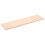 Tischplatte aus unbehandeltem massivem Eichenholz, 180 x 50 x (2–4) cm von vidaXL, Tischplatten - Ref: Foro24-3156328, Preis:...