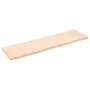 Tischplatte aus unbehandeltem massivem Eichenholz, 180 x 50 x (2–4) cm von vidaXL, Tischplatten - Ref: Foro24-3156328, Preis:...