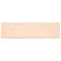 Untreated solid oak wood table top 180x50x(2-4) cm by vidaXL, Table tops - Ref: Foro24-3156328, Price: 105,00 €, Discount: %