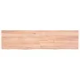 Behandelte Eichenholz-Tischplatte in hellbraun 160x40x(2-6) cm von vidaXL, Tischplatten - Ref: Foro24-3156384, Preis: 111,25 ...