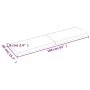 Behandelte Eichenholz-Tischplatte in hellbraun 160x40x(2-6) cm von vidaXL, Tischplatten - Ref: Foro24-3156384, Preis: 111,25 ...