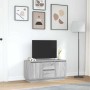Mueble de TV con luces LED Sonoma gris 100x41x50 cm