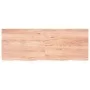 Light brown treated oak wood table top 160x60x(2-6) cm by vidaXL, Table tops - Ref: Foro24-3156388, Price: 148,43 €, Discount: %