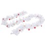 Weihnachtsgirlande verziert mit weißen Kugeln 5 m von vidaXL, Festliche Dekorationen - Ref: Foro24-340734, Preis: 25,43 €, Ra...