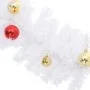 Weihnachtsgirlande verziert mit weißen Kugeln 5 m von vidaXL, Festliche Dekorationen - Ref: Foro24-340734, Preis: 25,22 €, Ra...