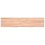 Behandelte Eichenholz-Tischplatte in hellbraun 180x40x(2-6) cm von vidaXL, Tischplatten - Ref: Foro24-3156390, Preis: 122,61 ...