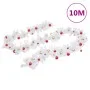 Christmas garland decorated with white balls 10 m by vidaXL, Festive decorations - Ref: Foro24-340735, Price: 69,94 €, Discou...