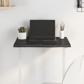 Dark brown treated oak wood table top 60x40x2 cm by vidaXL, Table tops - Ref: Foro24-3156407, Price: 42,94 €, Discount: %