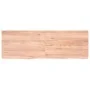 Light brown treated oak wood table top 180x60x(2-4) cm by vidaXL, Table tops - Ref: Foro24-3156393, Price: 141,78 €, Discount: %